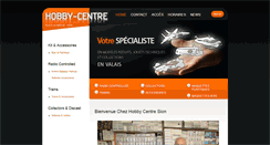 Desktop Screenshot of hobby-centre.ch